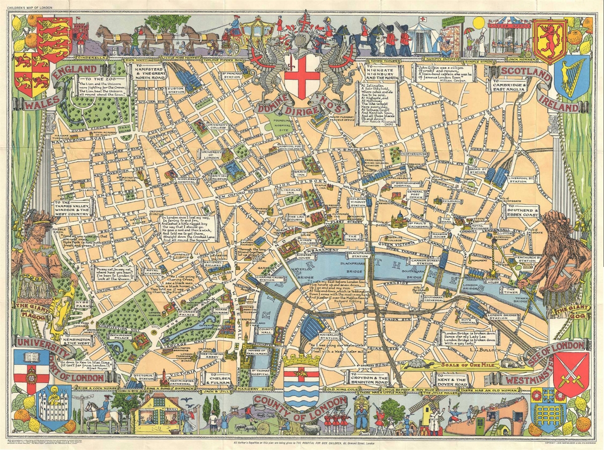 Printable Street Map Of London