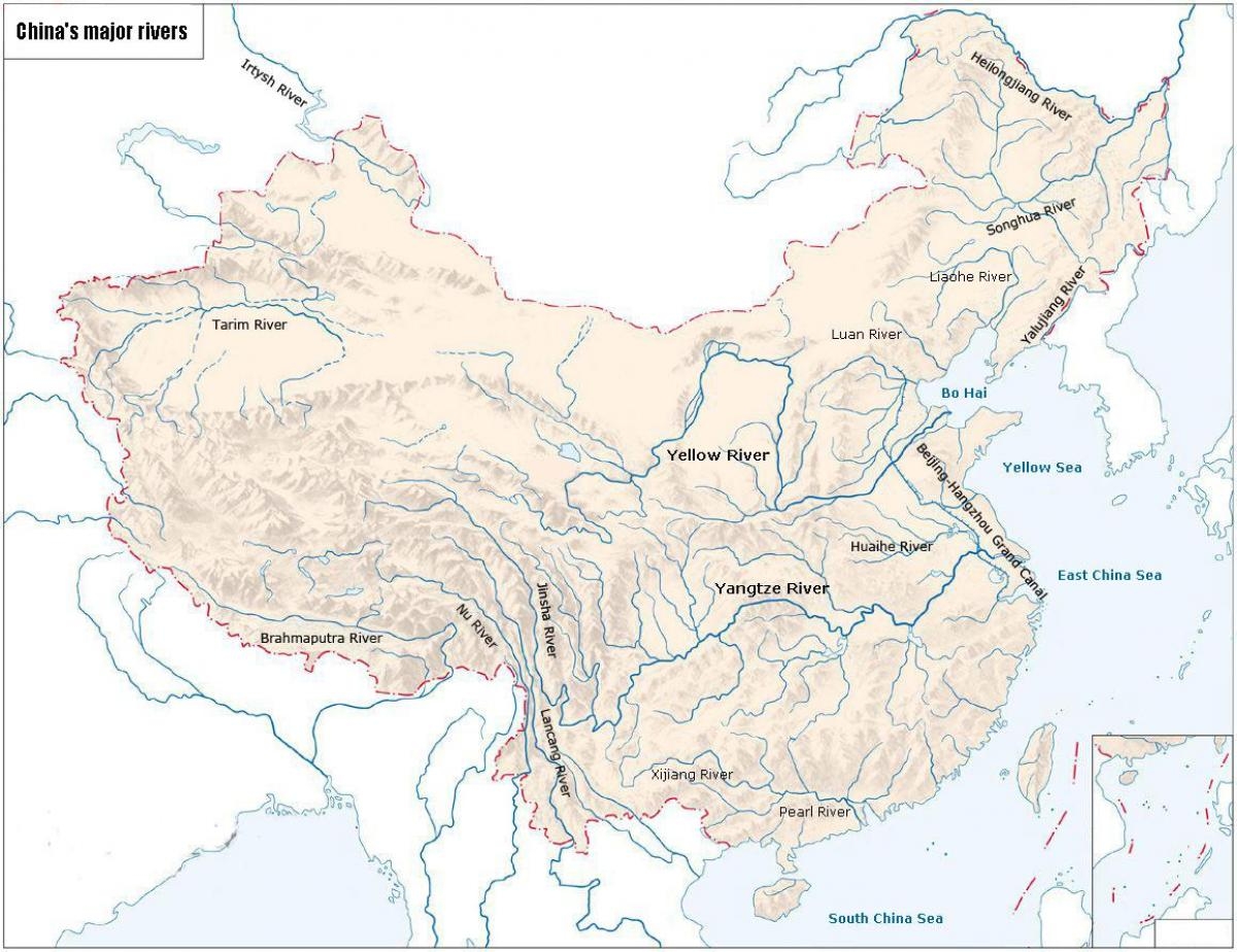 China Map Rivers China Rivers Map Eastern Asia Asia  China Map Rivers China Rivers Map Eastern Asia Asia