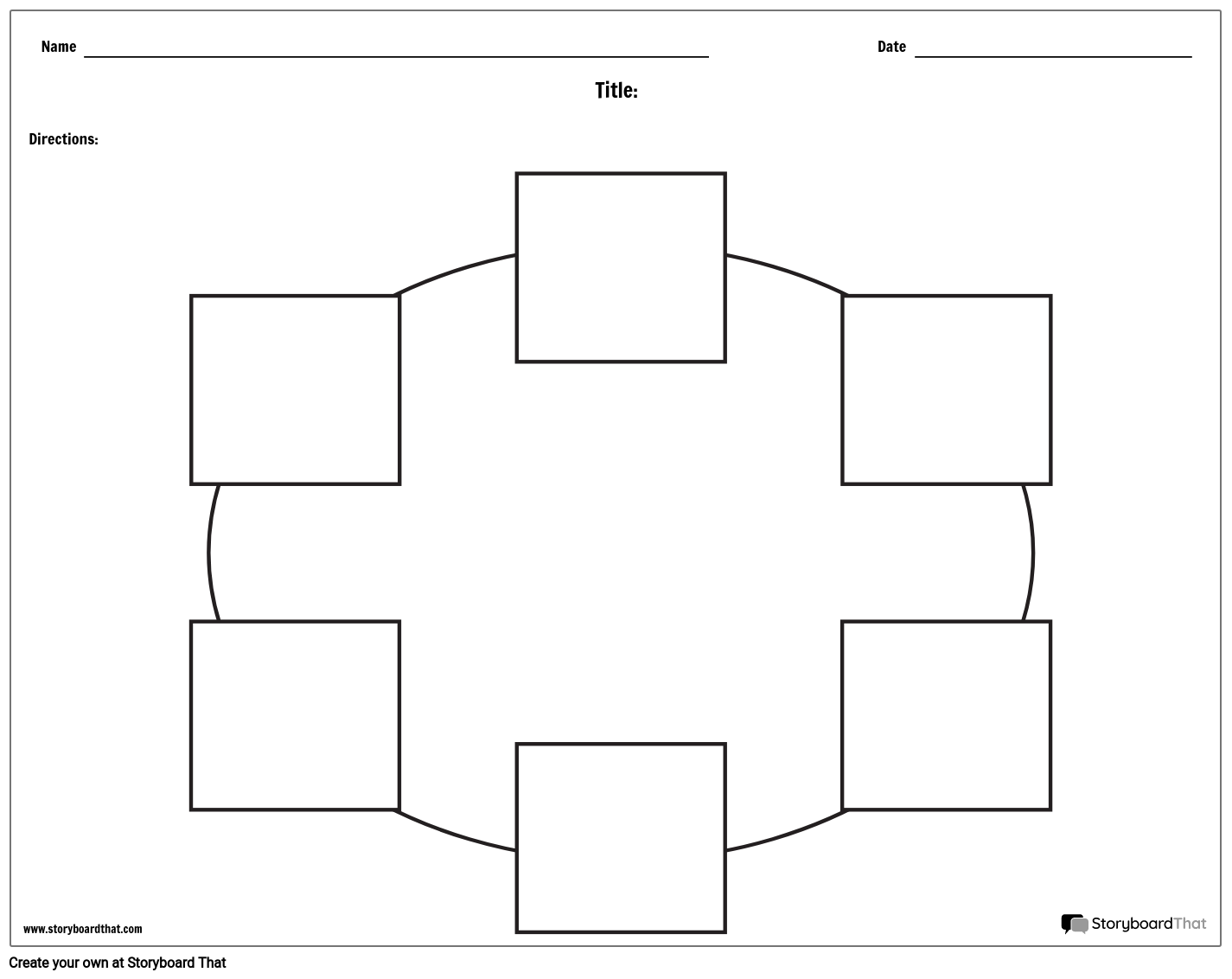 Circle Chart Maker Worksheets Storyboard That