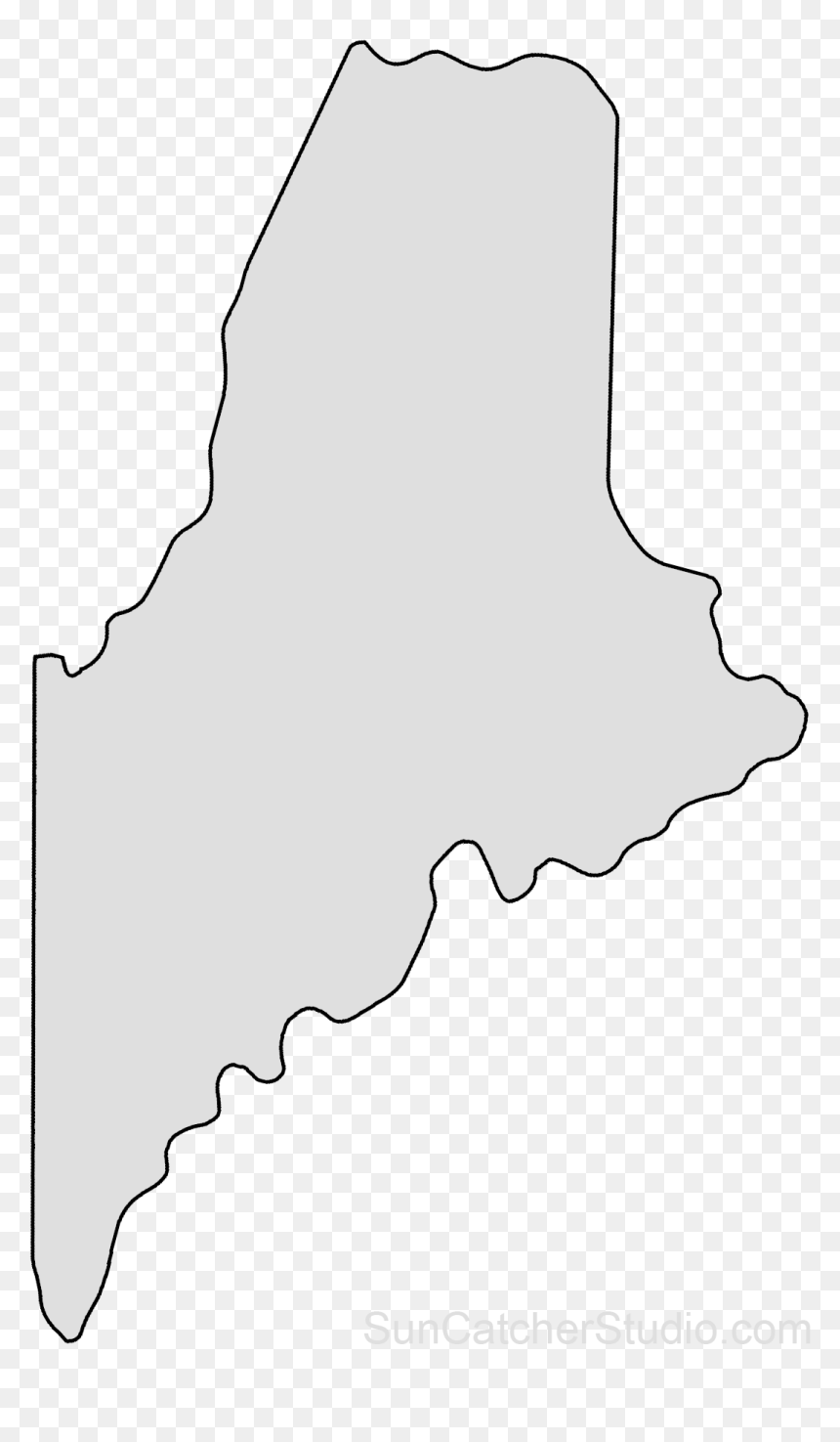Clip Art Map Outline Printable State Printable Maine Map Outline HD Png Download Vhv Clip Art Map Outline Printable State Printable Maine Map Outline HD Png Download Vhv