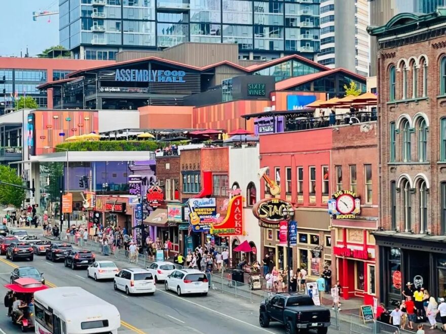 Complete Guide To Nashville Honky Tonks Printable Map