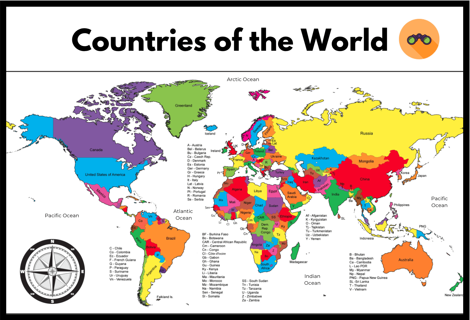 Countries Of The World Globe Trottin Kids