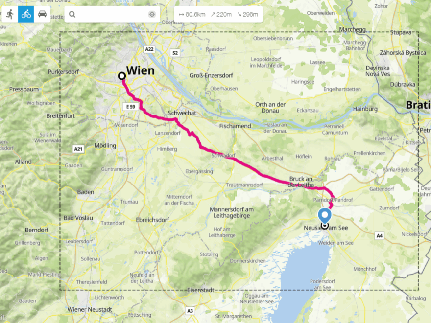Create A Route Map With The Printmaps Editor