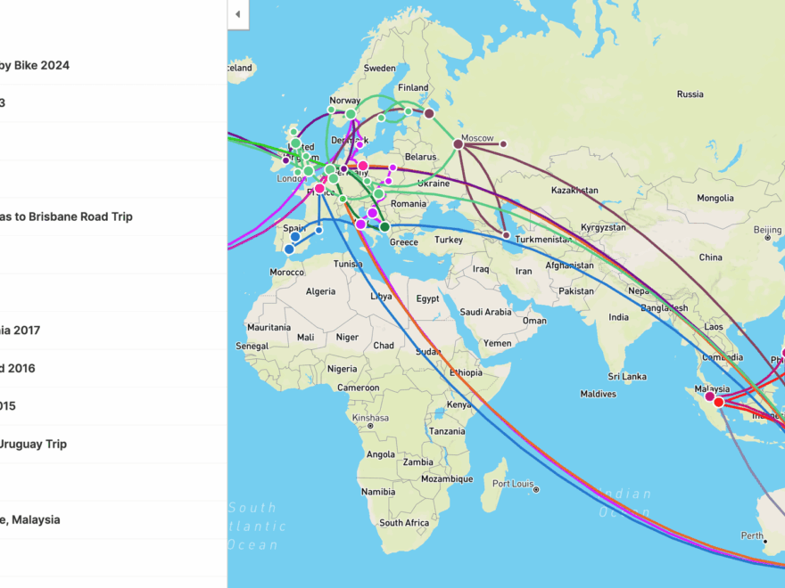 Create Your Free Travel Map Map Your Trip Itinerary On Travellerspoint