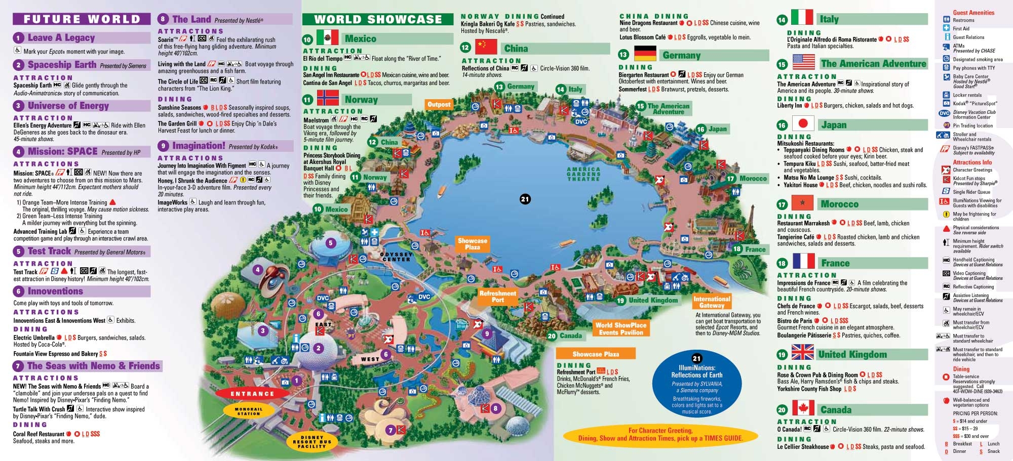 Printable Maps Of Wdw