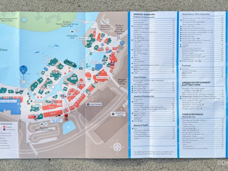 Disney Springs Has A NEW Map And It s Got 9 BIG Changes The Disney Food Blog