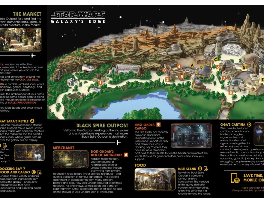 Disneyland California Adventure Map 2025 Printable PDF Maps