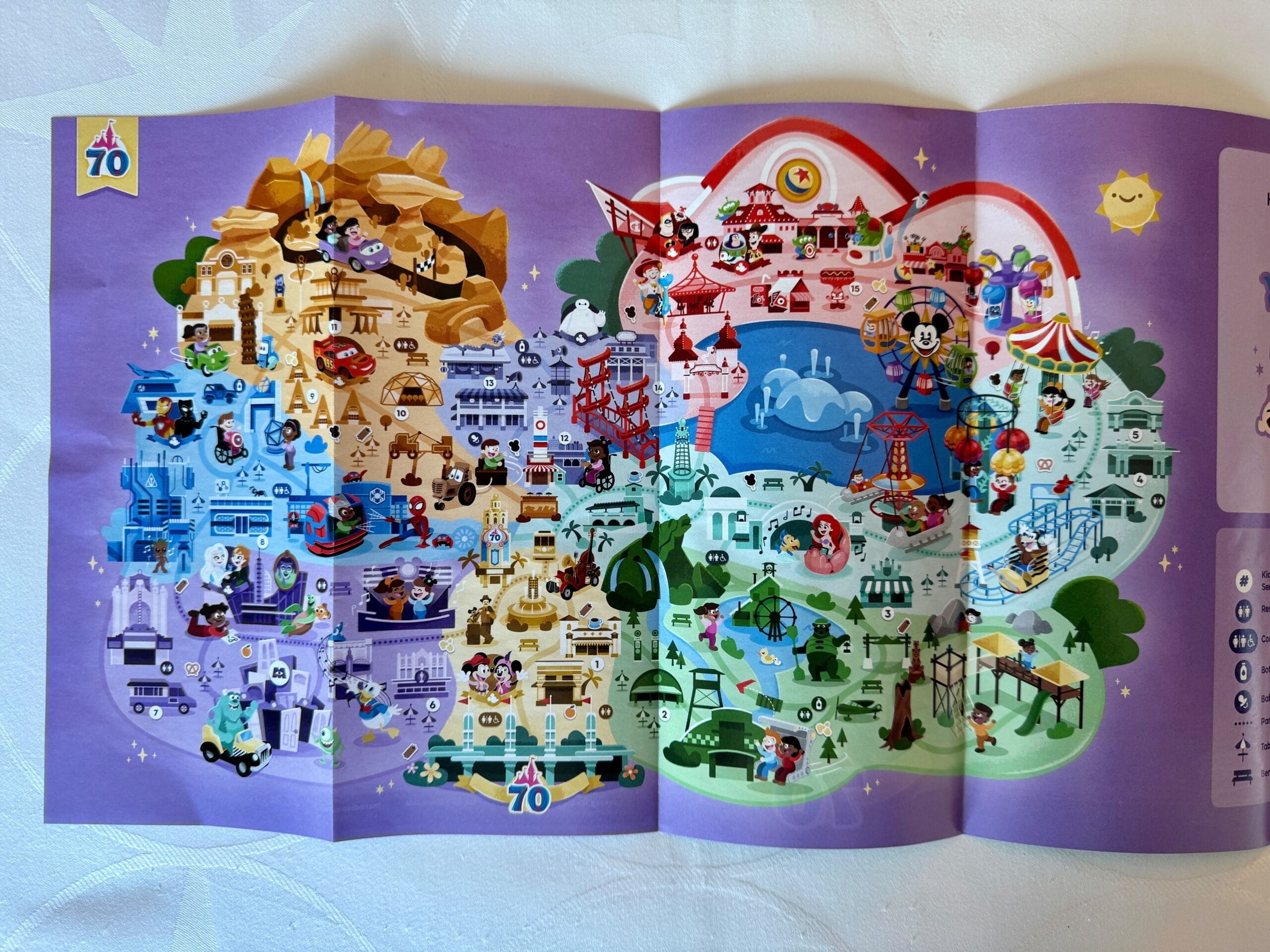 Disneyland Magic Kingdom Familymap 2025 Printable