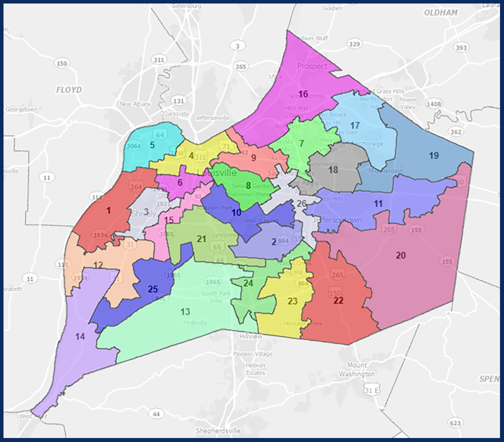 District Maps LouisvilleKY gov