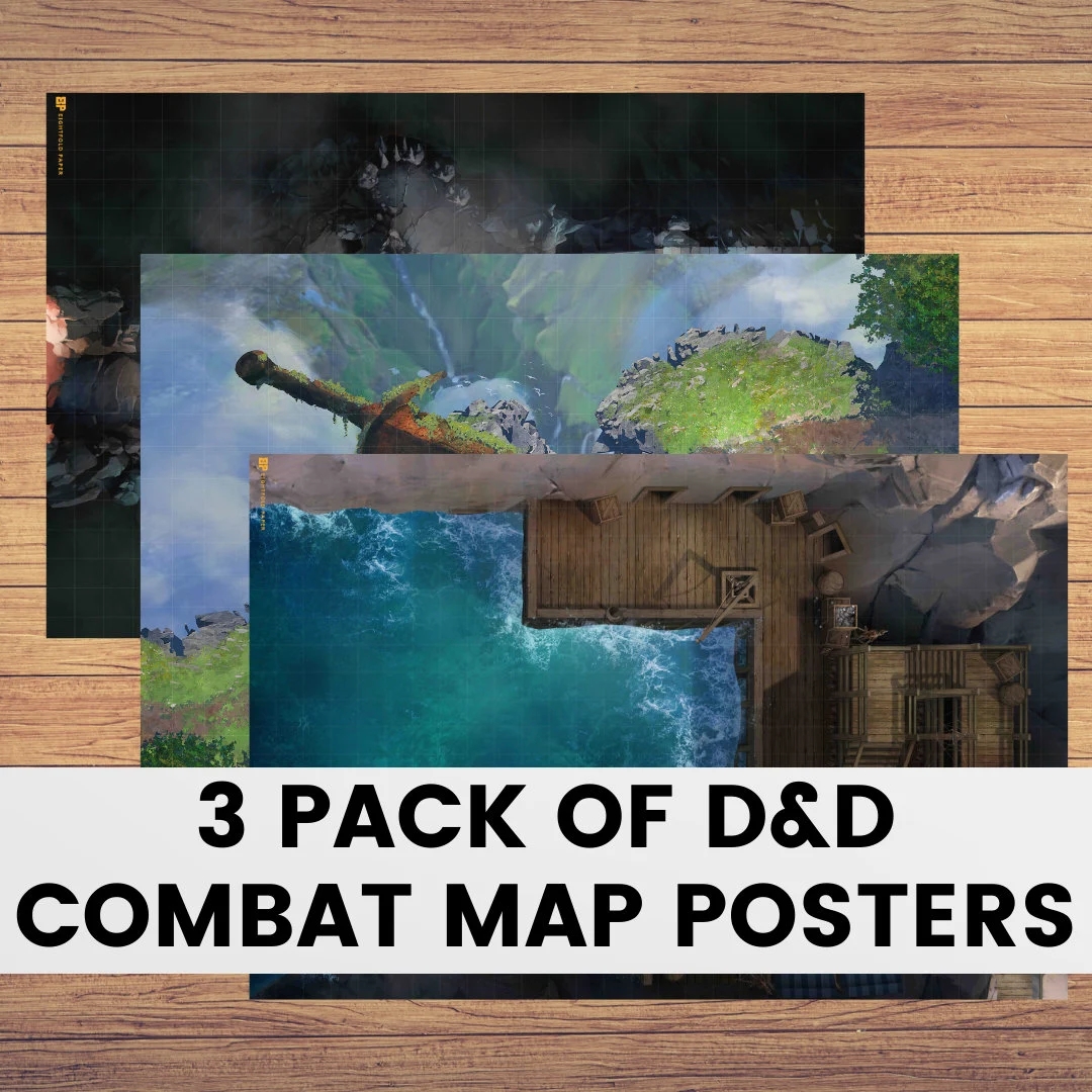 Dnd Style Maps 24x36 Printable