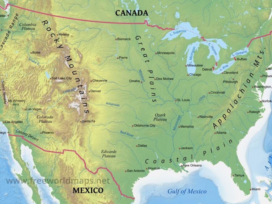 Download Free US Maps