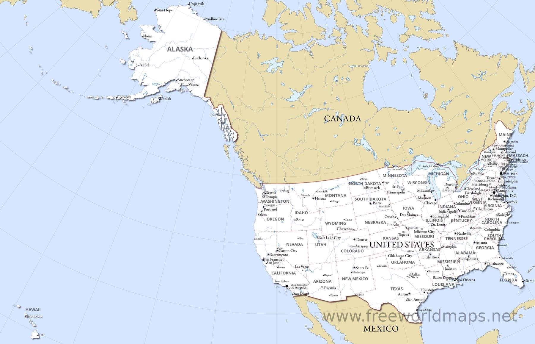 Download Free US Maps