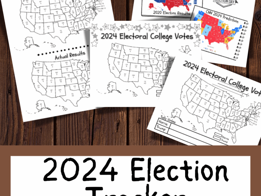 Election Vote Tracker Electoral College Map For 2024 US Presidential Election Classful