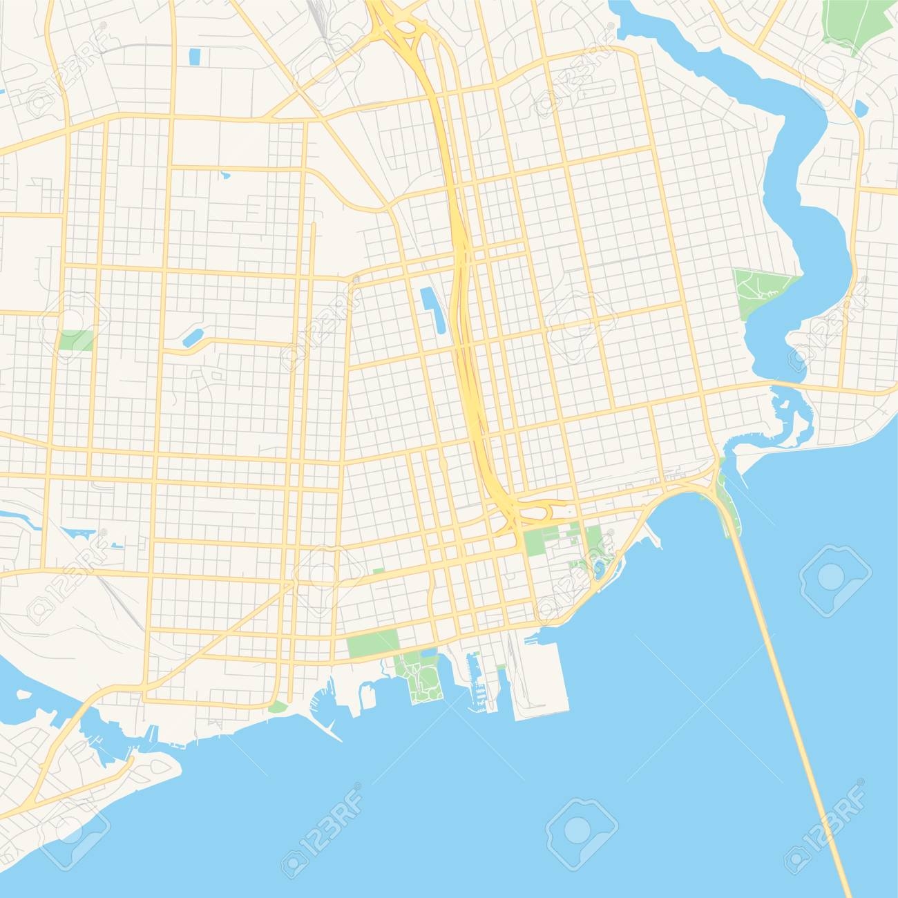 Free Printable Pensacola Map