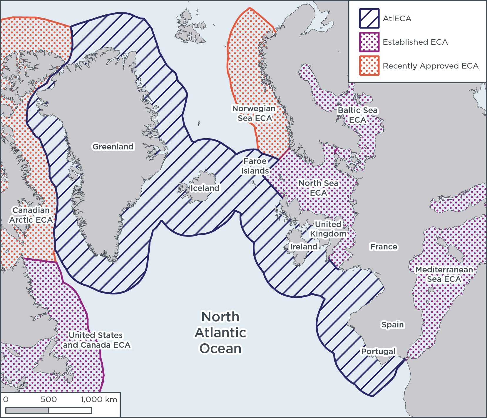 Establishing An Emission Control Area For Ships In The North Atlantic Ocean Could Prevent Several Thousand Premature Deaths Through 2050 International Council On Clean Transportation