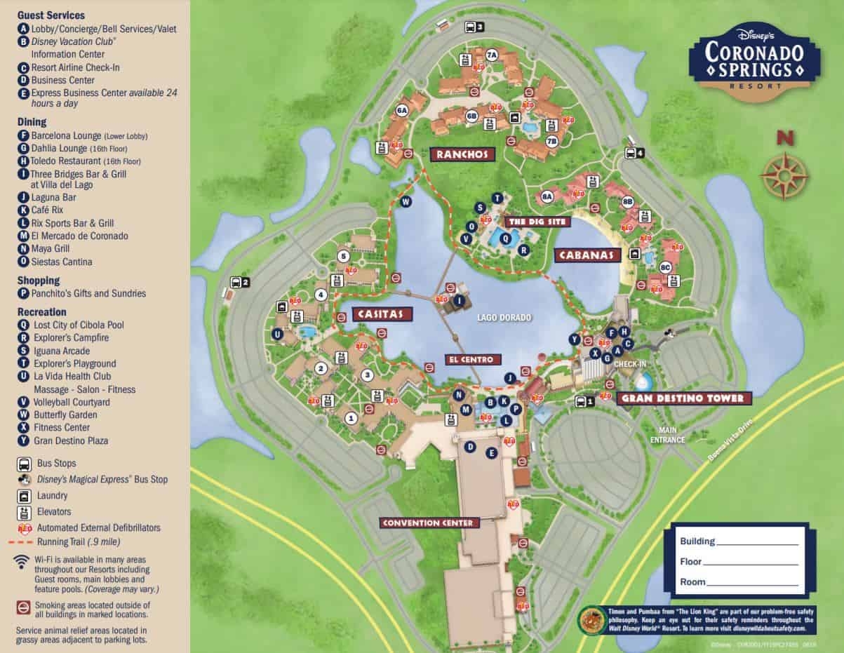 Disney Worlld Map Printable