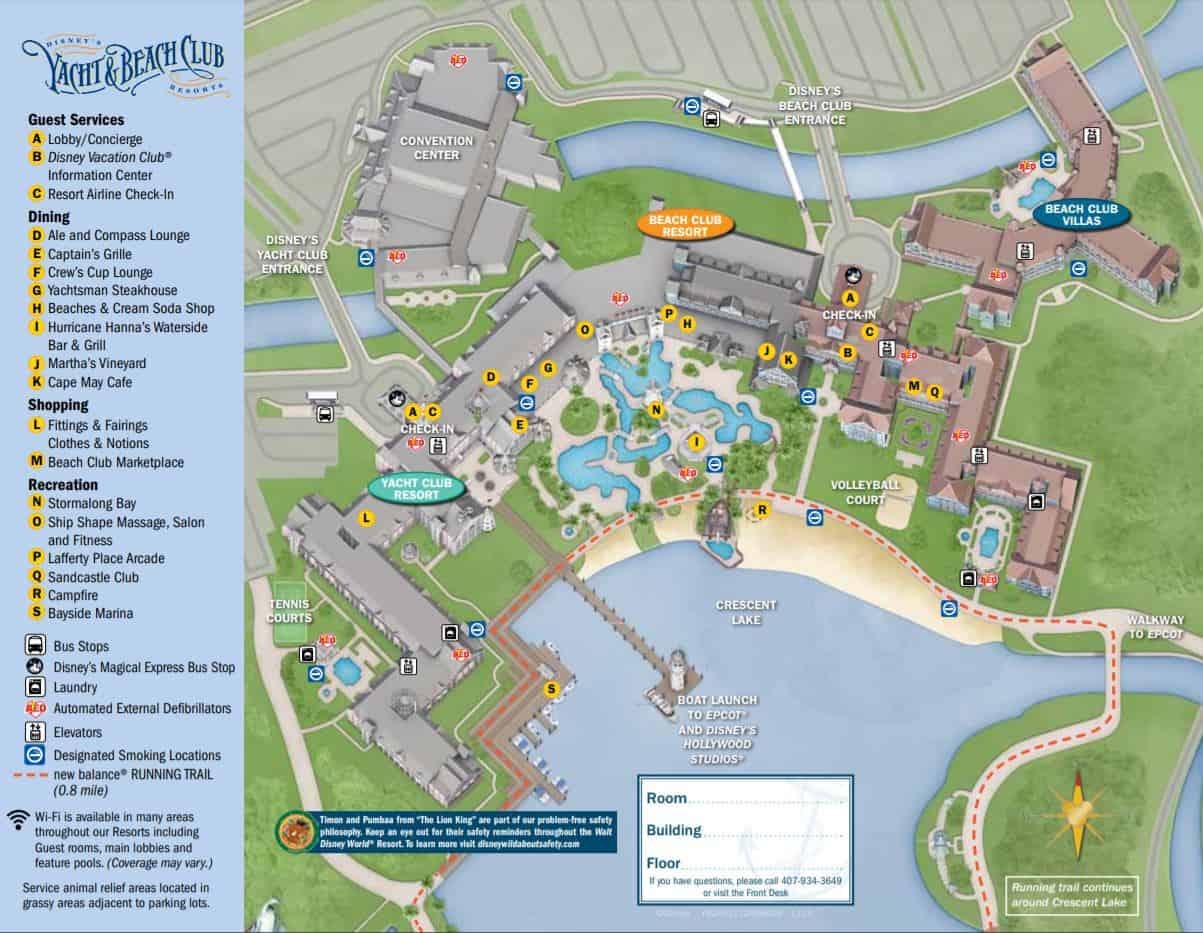 Simple Disney World Printable Maps