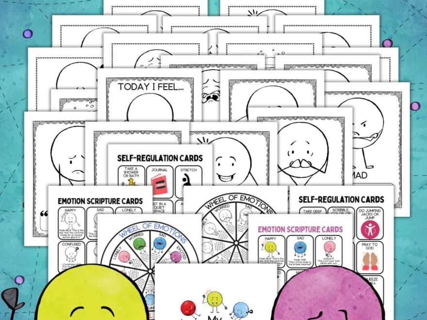 Exploring Emotions Through Scripture Bible Verses For Kids