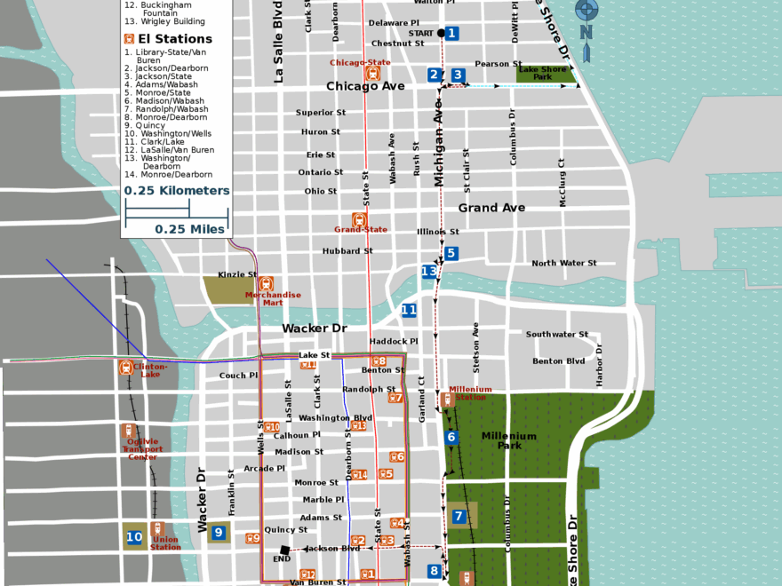 File Along The Magnificent Mile Map svg Wikimedia Commons