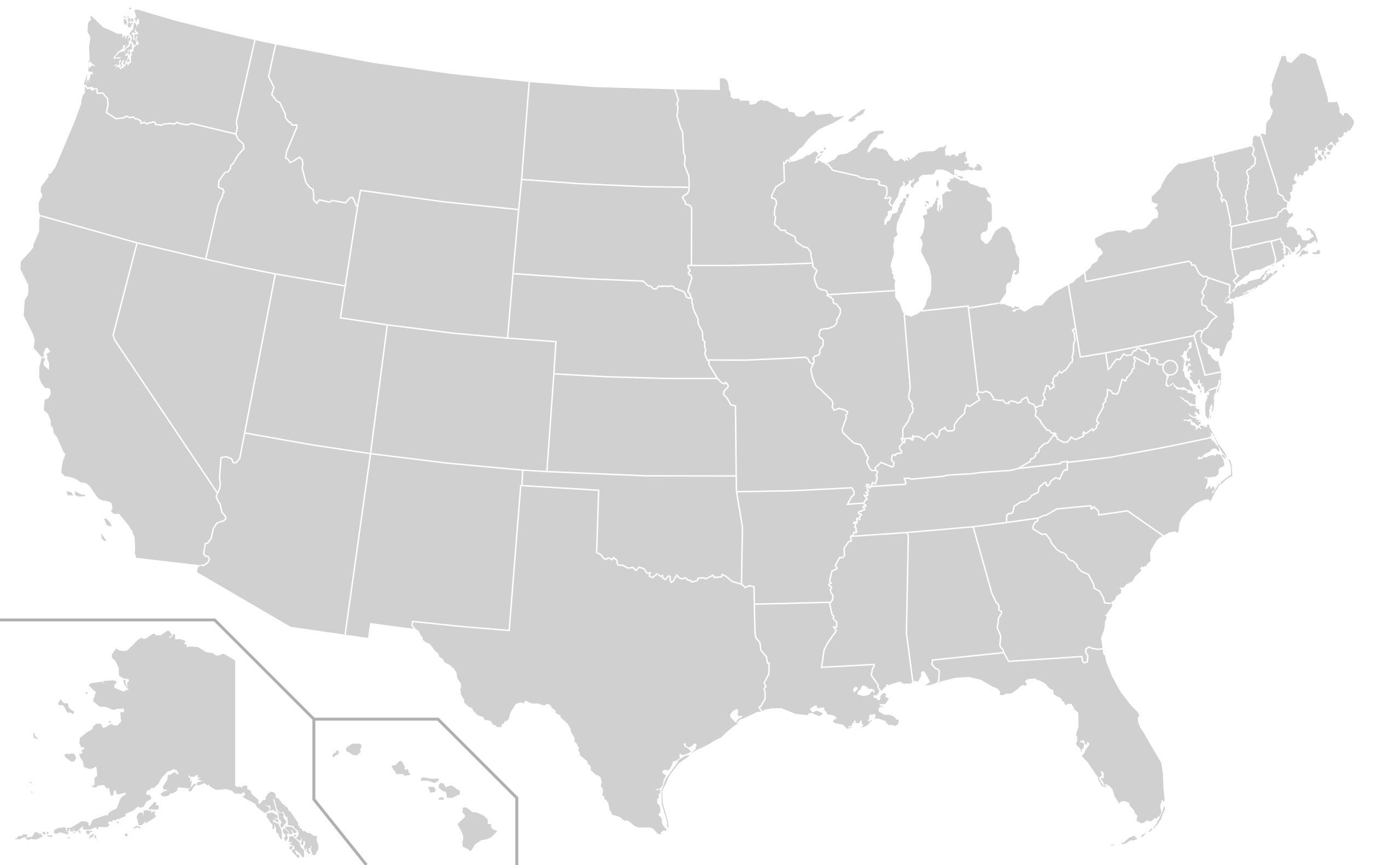 File Blank US Map states Only svg Wikimedia Commons