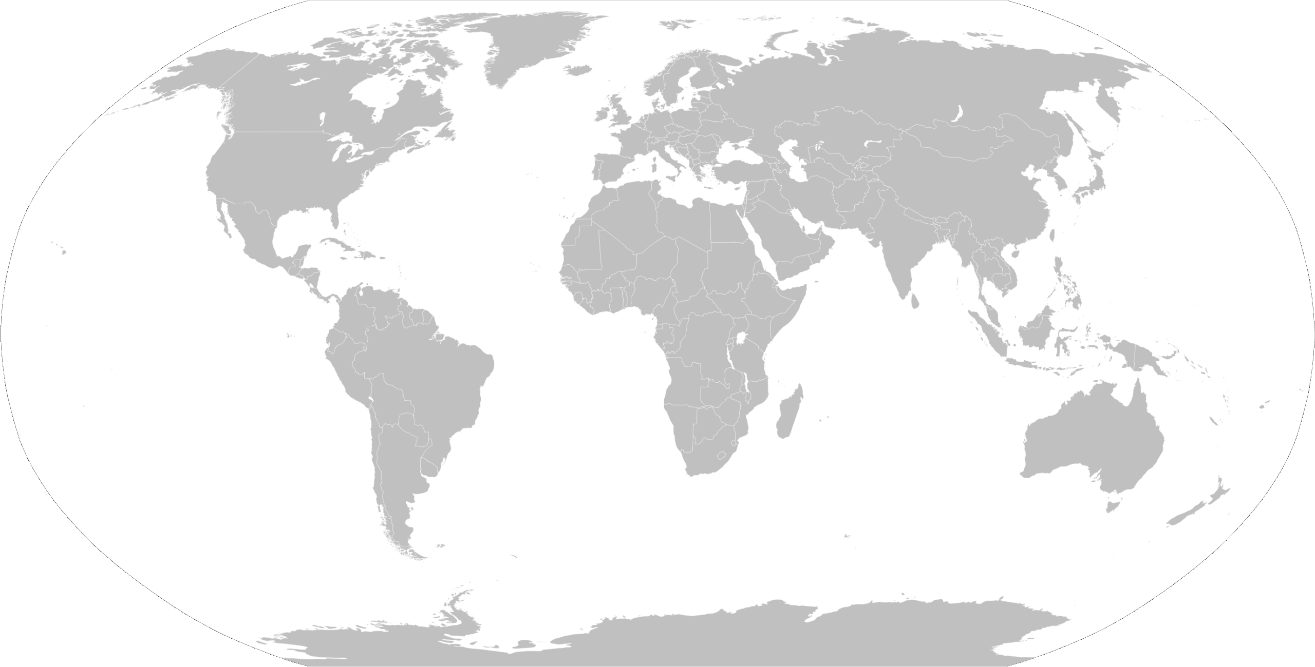 Free Printable World Map For Kids Template