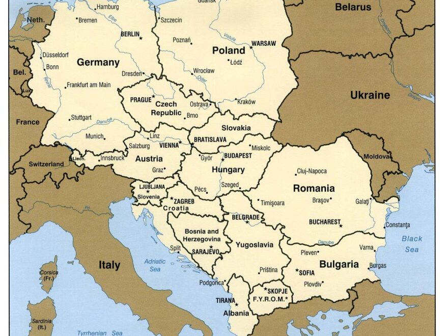 File Central Europe CIA jpg Wikimedia Commons