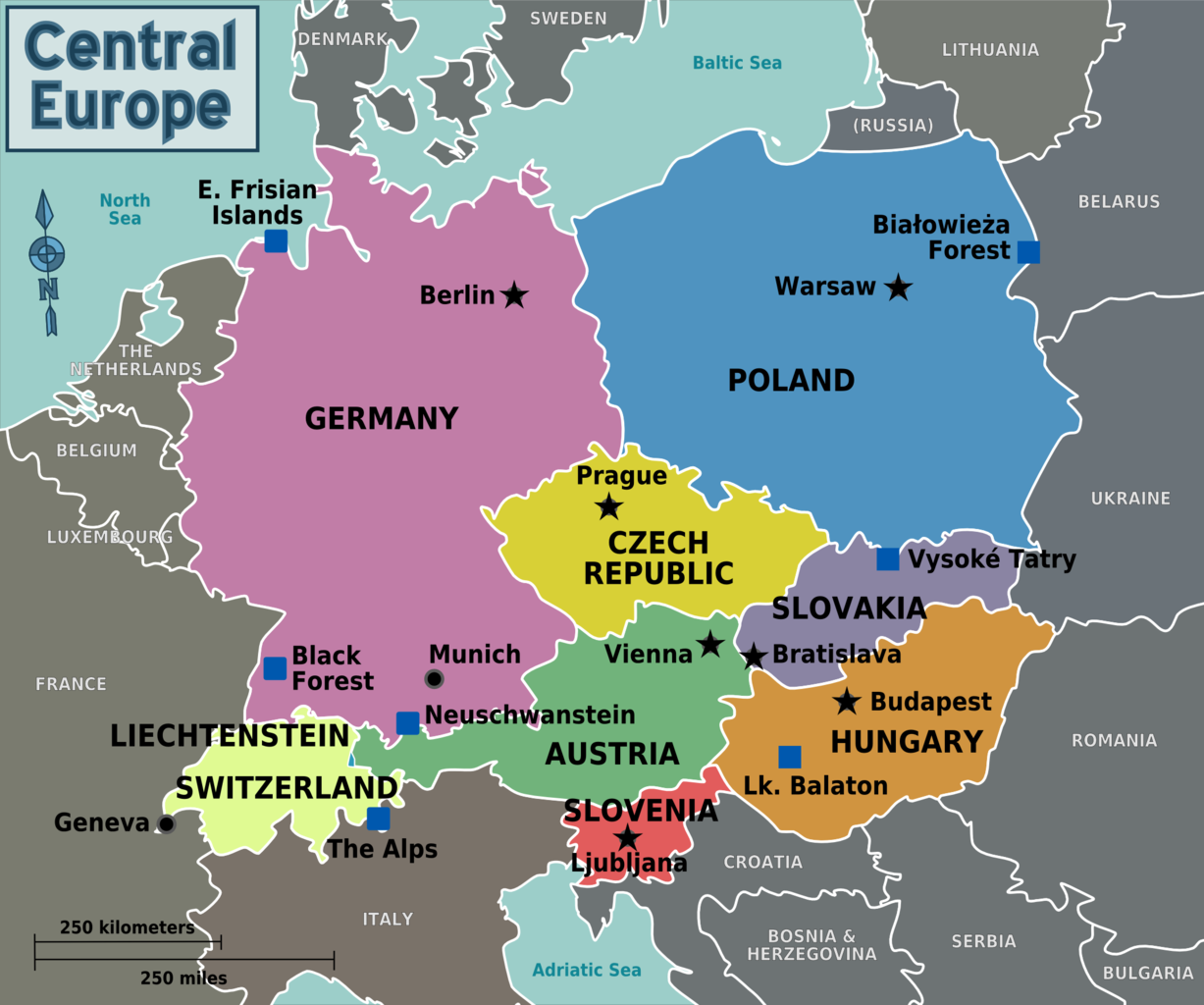 File Central Europe Regions png Wikimedia Commons