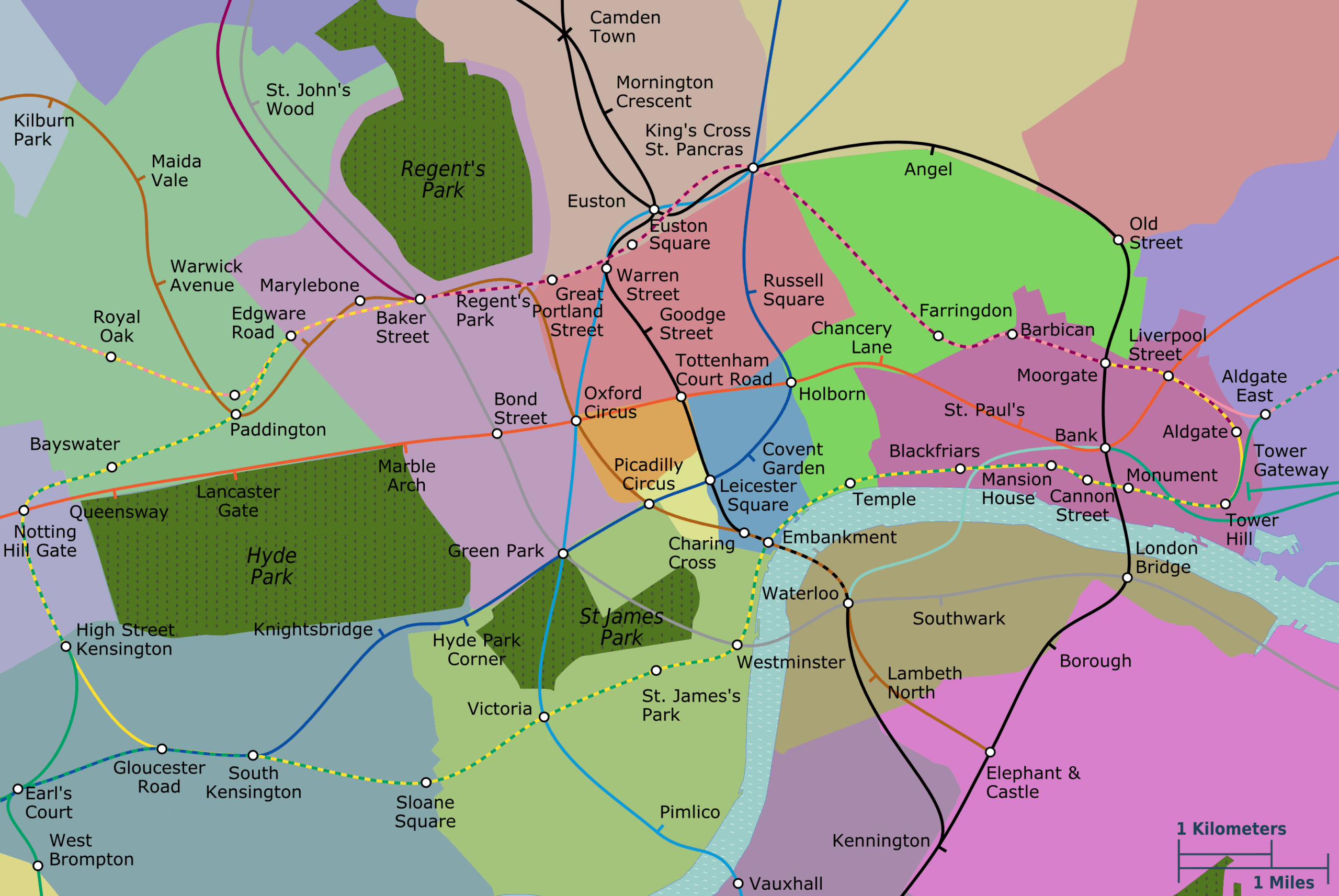File Central London Tube Map png Wikimedia Commons