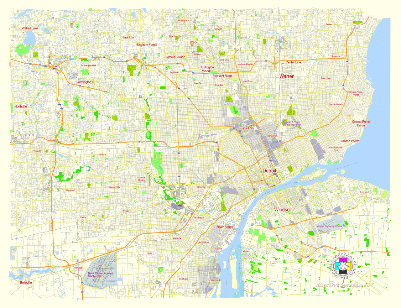 File Detroit Michigan US Street Map svg Wikimedia Commons