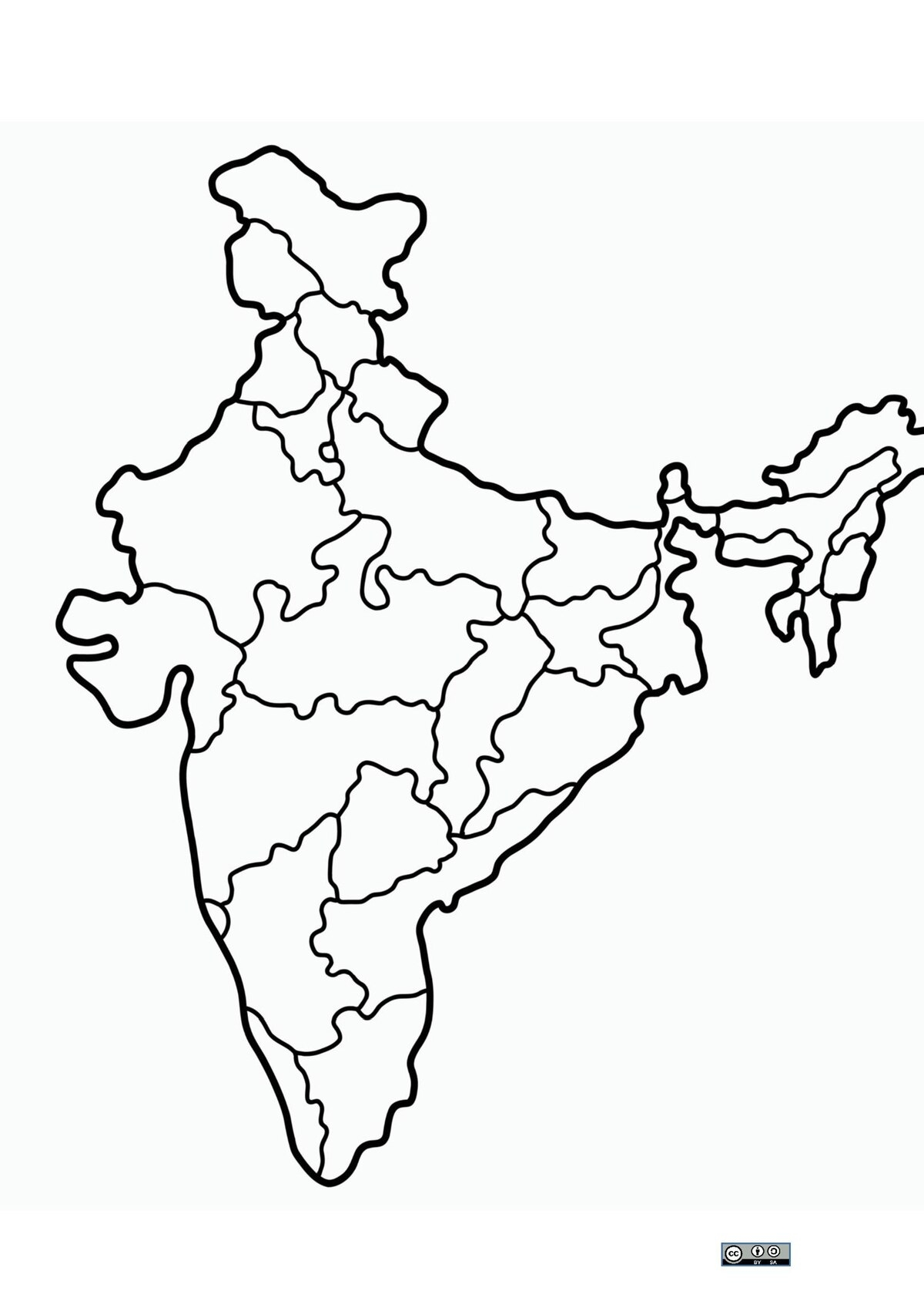 File India Map A3 Size pdf Wikimedia Commons