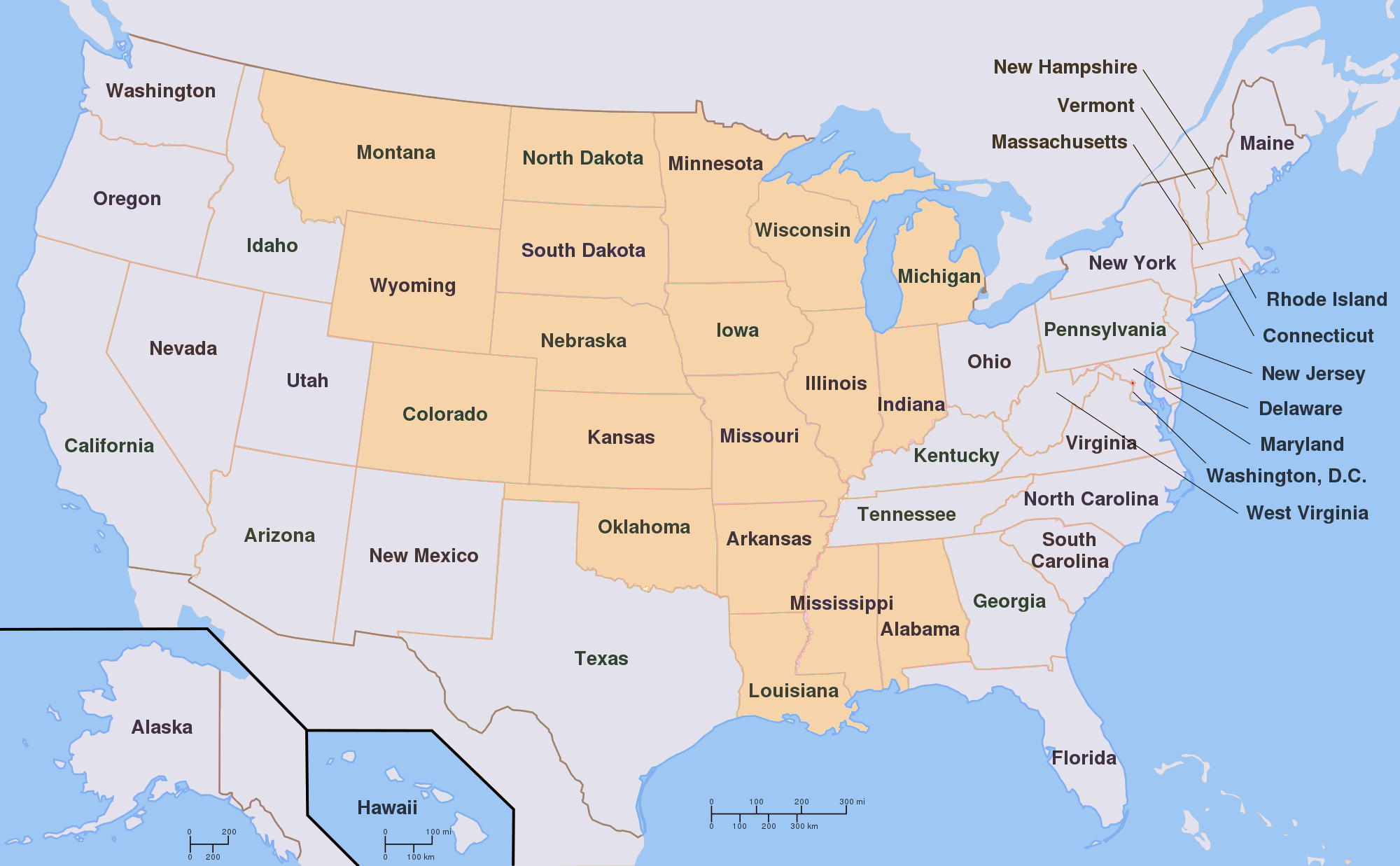 File Louisiana Territory Versus Current US States png Wikimedia Commons