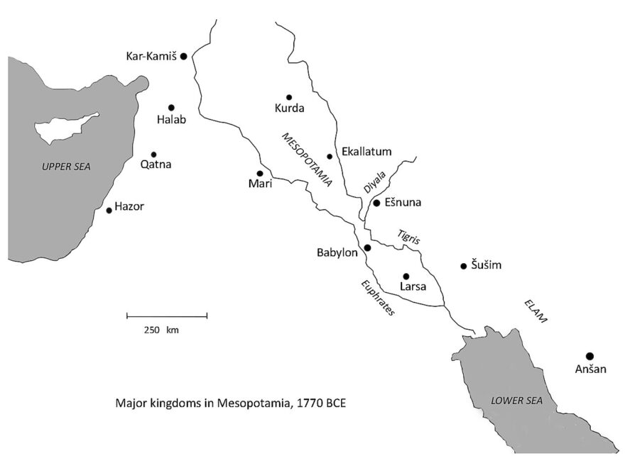 File Map Of Mesopotamia 1770 BCE jpg Wikimedia Commons