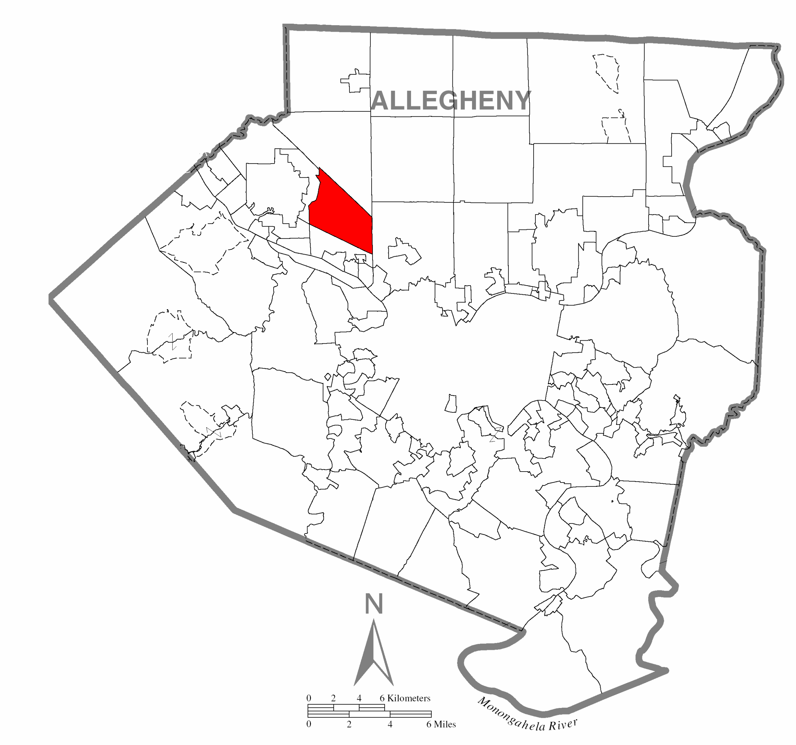 Ohio Township Map Printable