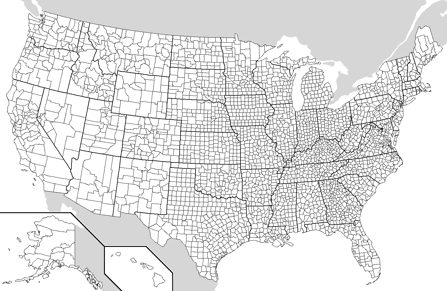 File Map Of USA With County Outlines black White png Wikimedia Commons