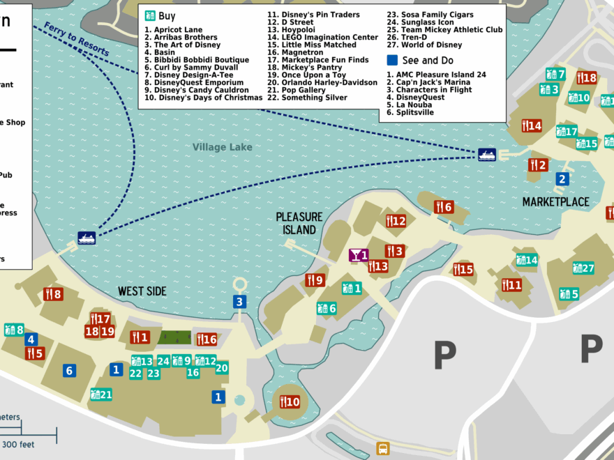 File Map Walt Disney World Downtown Disney png Wikimedia Commons