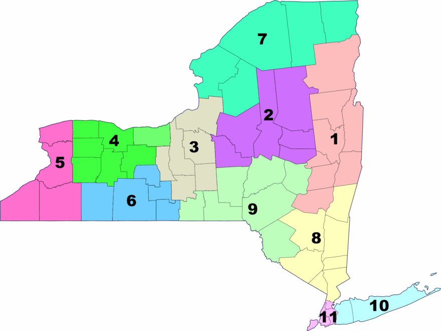 File NYSDOT Regions Map svg Wikimedia Commons