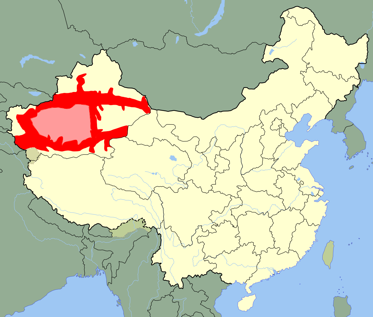 File Uyghur Language Geographical Extent svg Wikimedia Commons