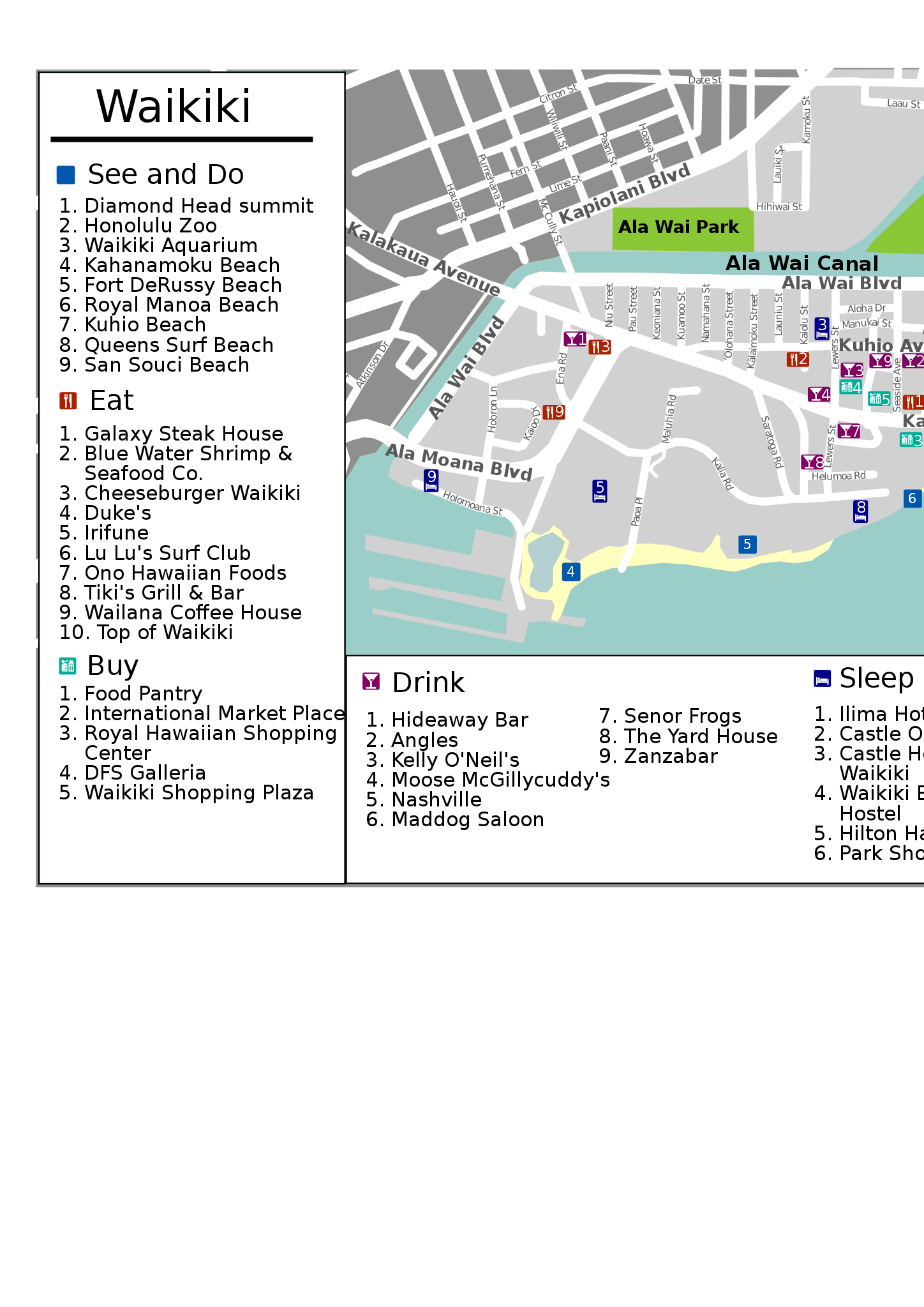 File Waikiki Map svg Wikimedia Commons File Waikiki Map svg Wikimedia Commons