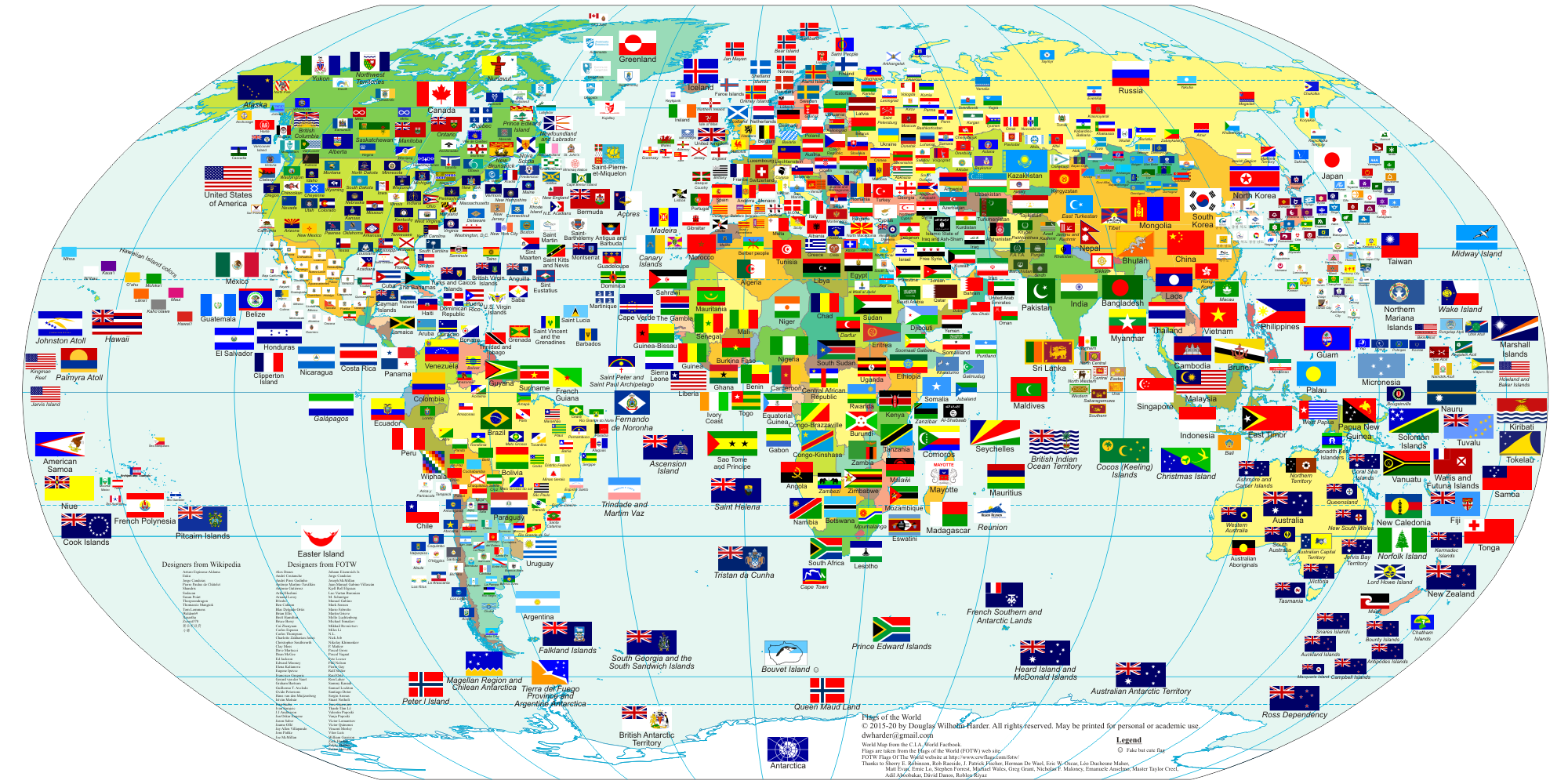 Printable World Map With Names Printable World Map With Names