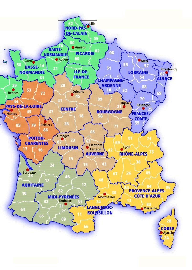 France Maps Printable Maps Of France For Download