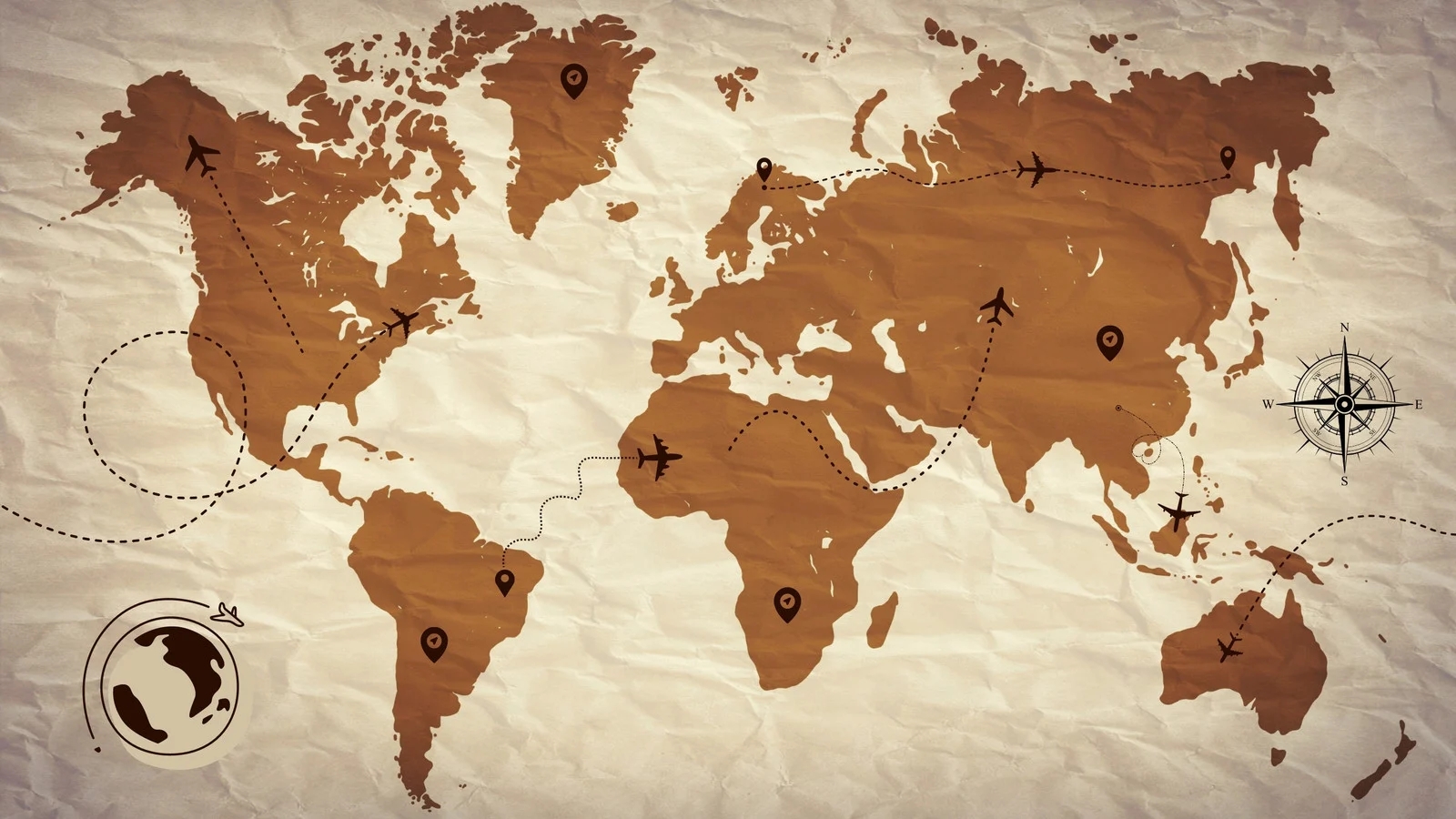 Free And Customizable World Map Templates Canva