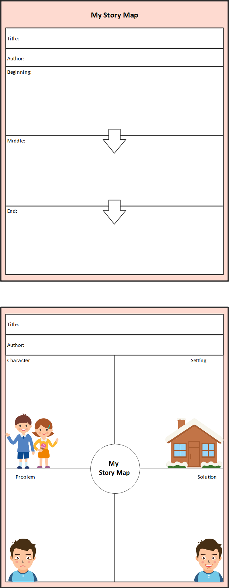 Free Editable Story Map Graphic Organizer Examples EdrawMax Online