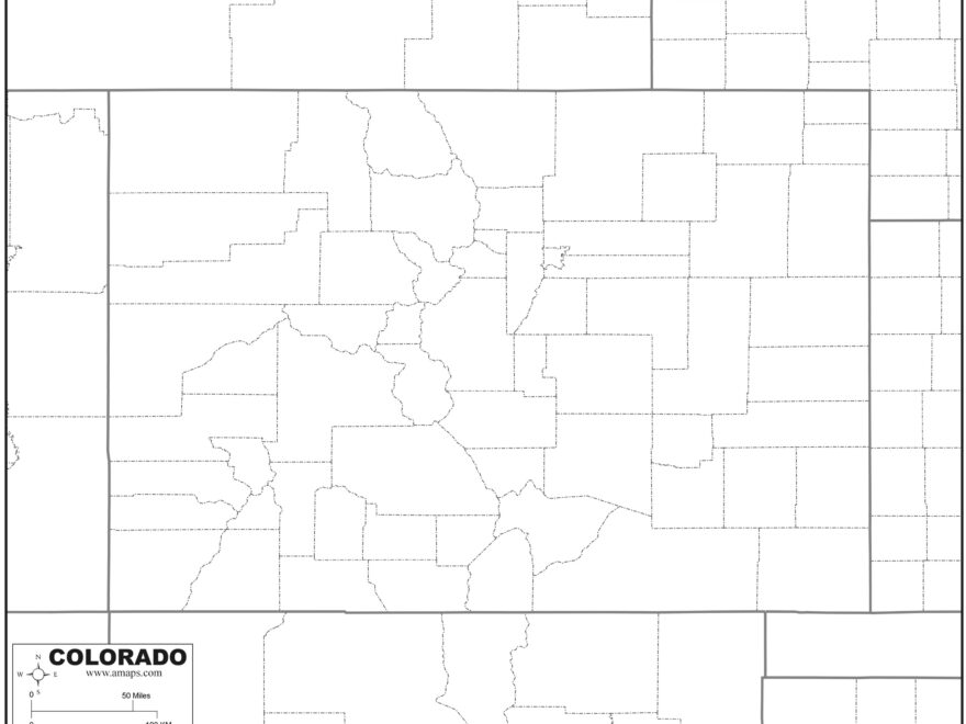 FREE MAP OF COLORADO