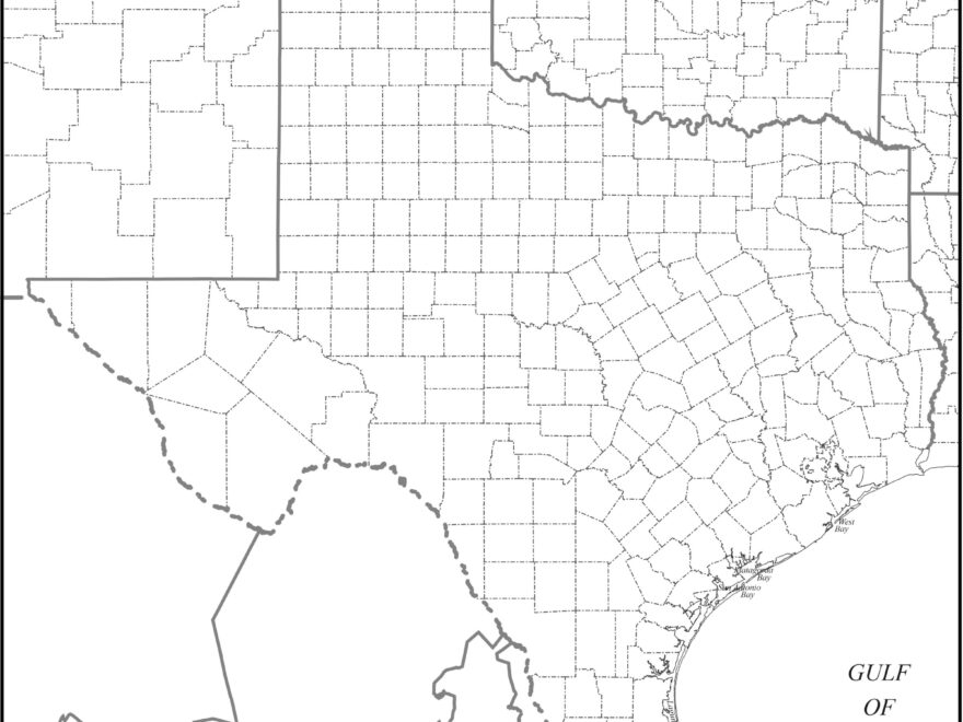 FREE MAP OF TEXAS