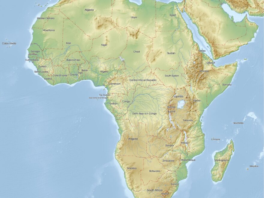Free Maps Of Africa Mapswire