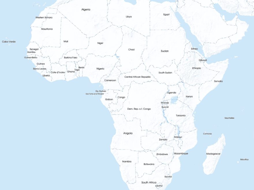Free Maps Of Africa Mapswire