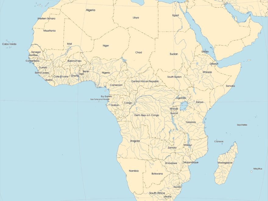 Free Maps Of Africa Mapswire