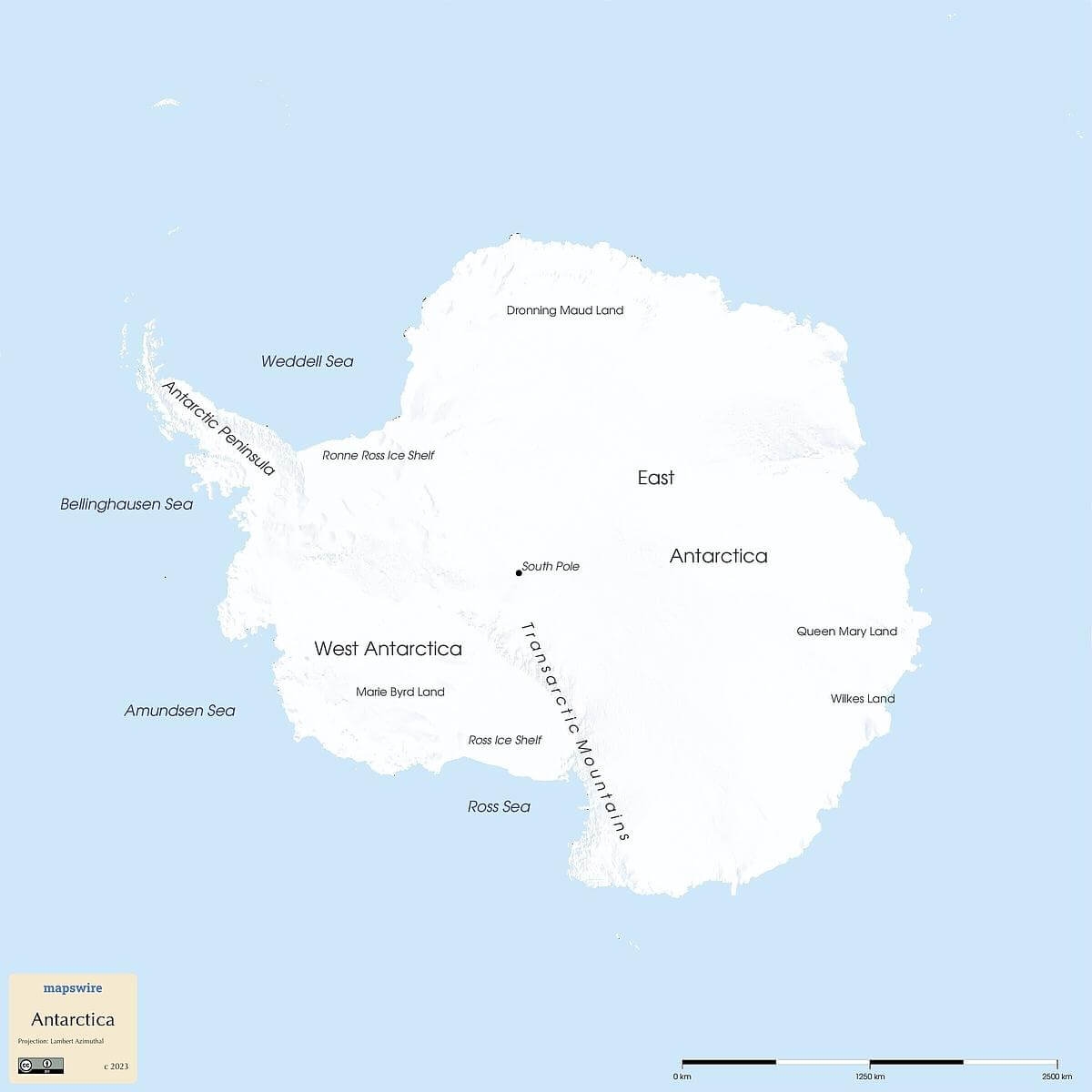 Free Maps Of Antarctica Mapswire