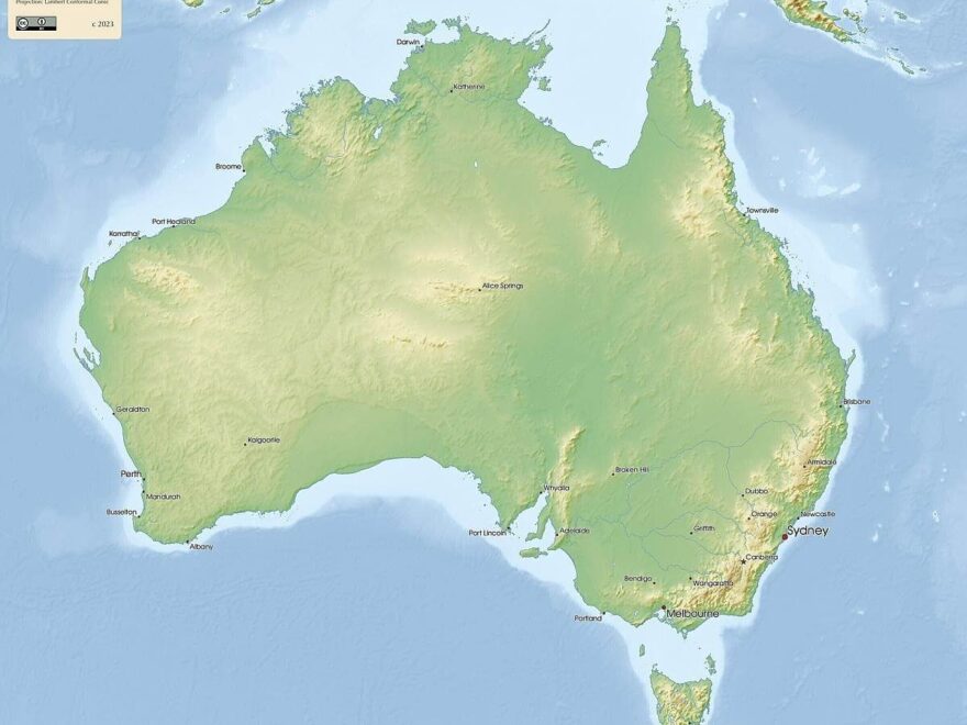 Free Maps Of Australia Mapswire