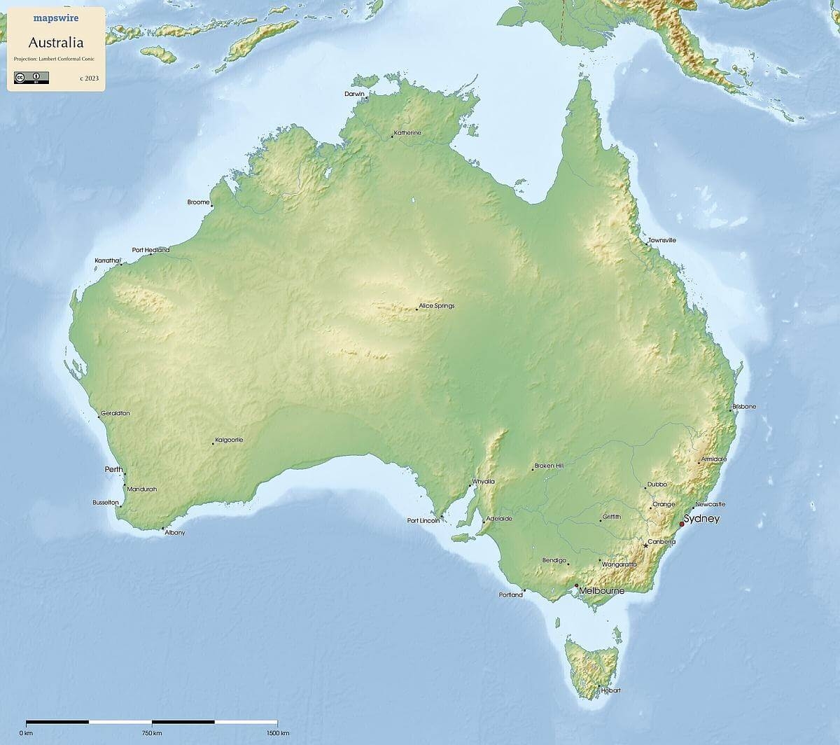 Free Maps Of Australia Mapswire Free Maps Of Australia Mapswire